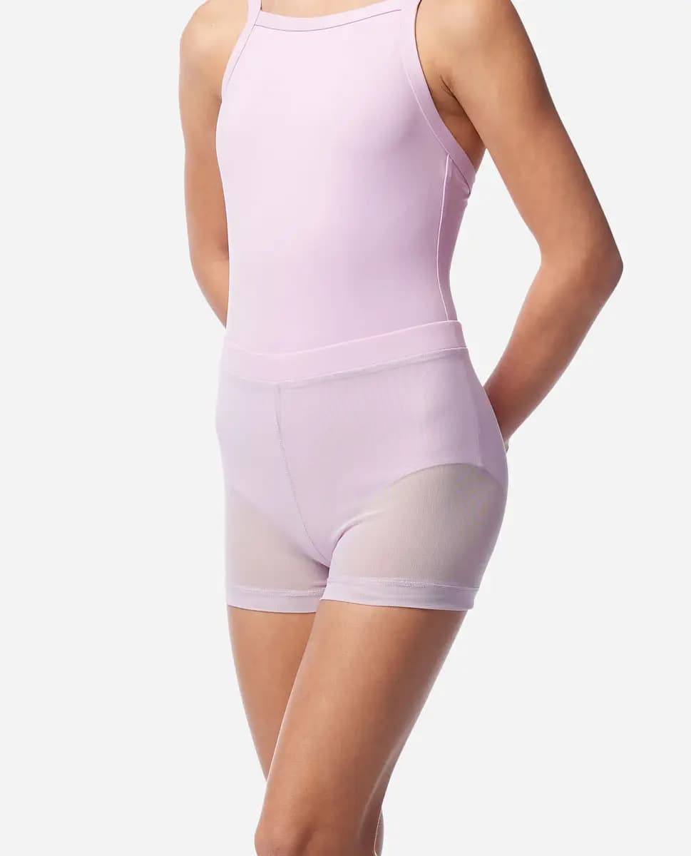 Girls Mesh Short Raven