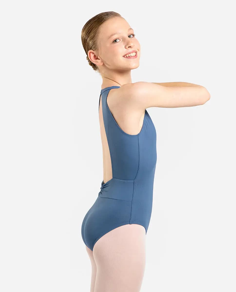Girls High Neck Leotard Paulina