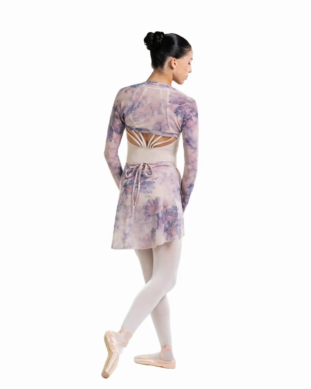 Long Sleeve Mesh Shrug Macie