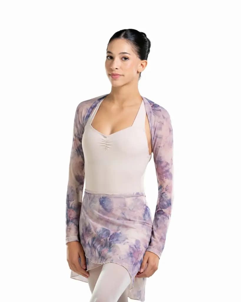 Girls Long Sleeve Mesh Shrug Macie