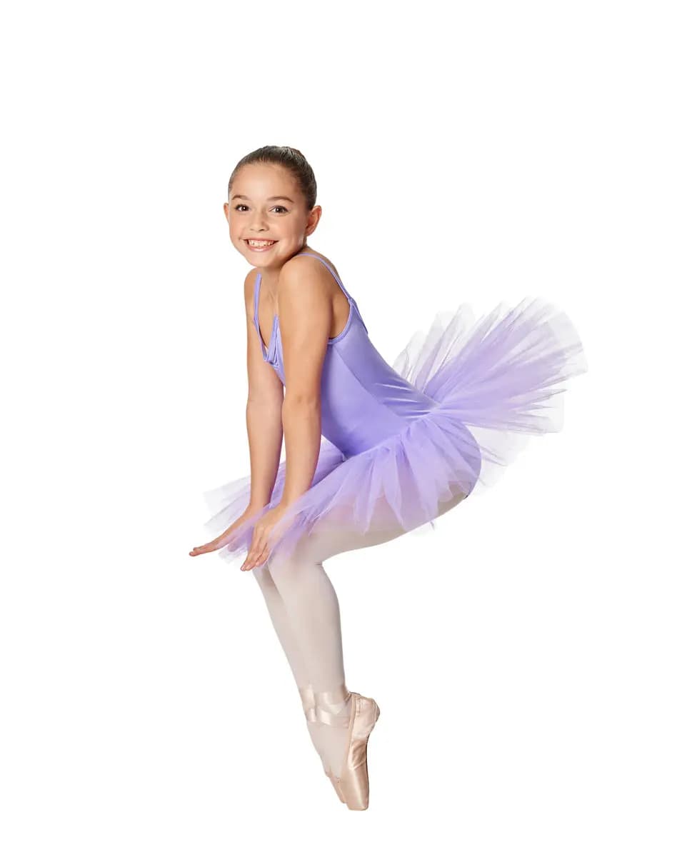 Girls Camisole Tutu 4-layered tulle Dress Everly