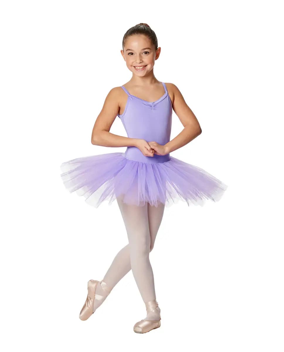 Girls Camisole Tutu 4-layered tulle Dress Everly