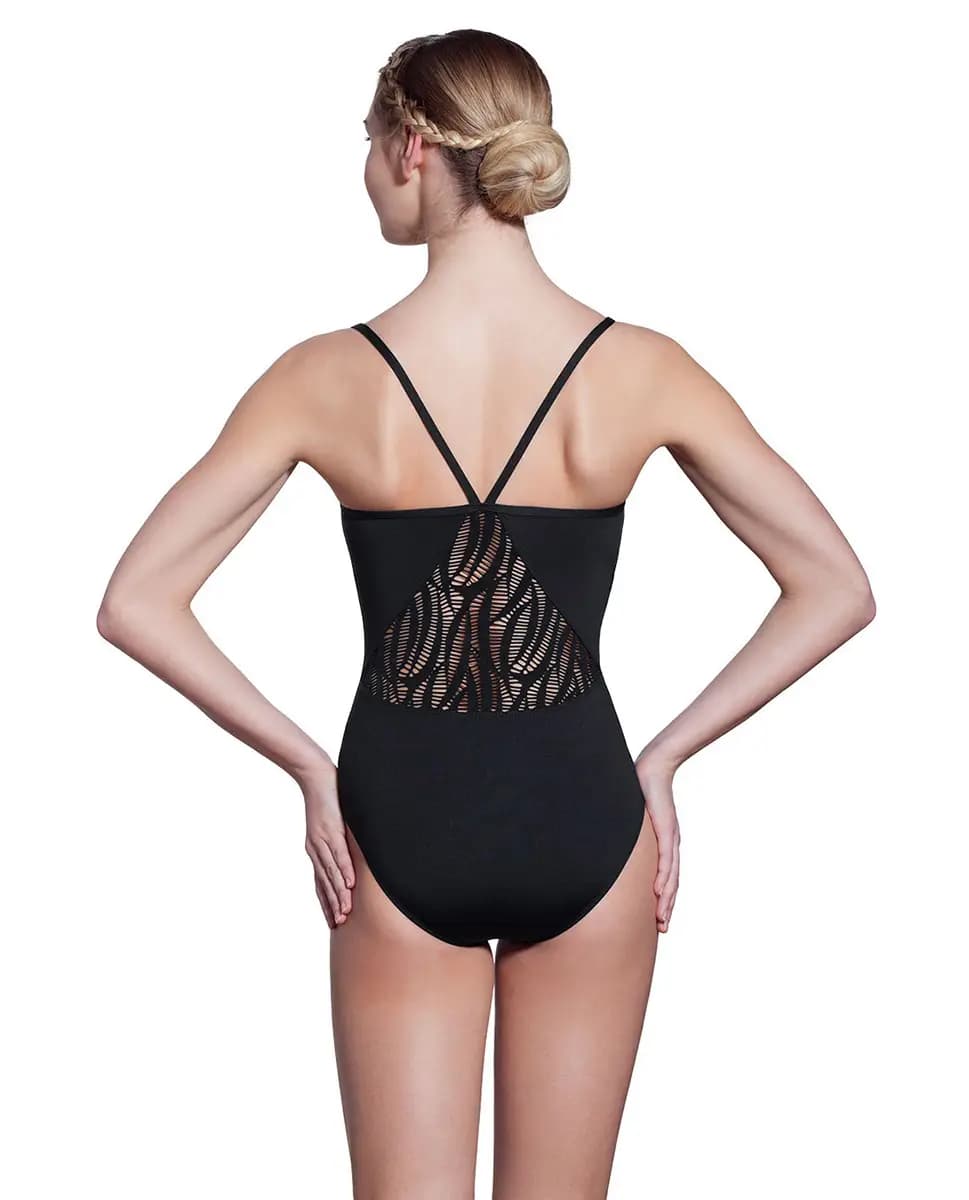 Sophia Camisole Gathered Leotard