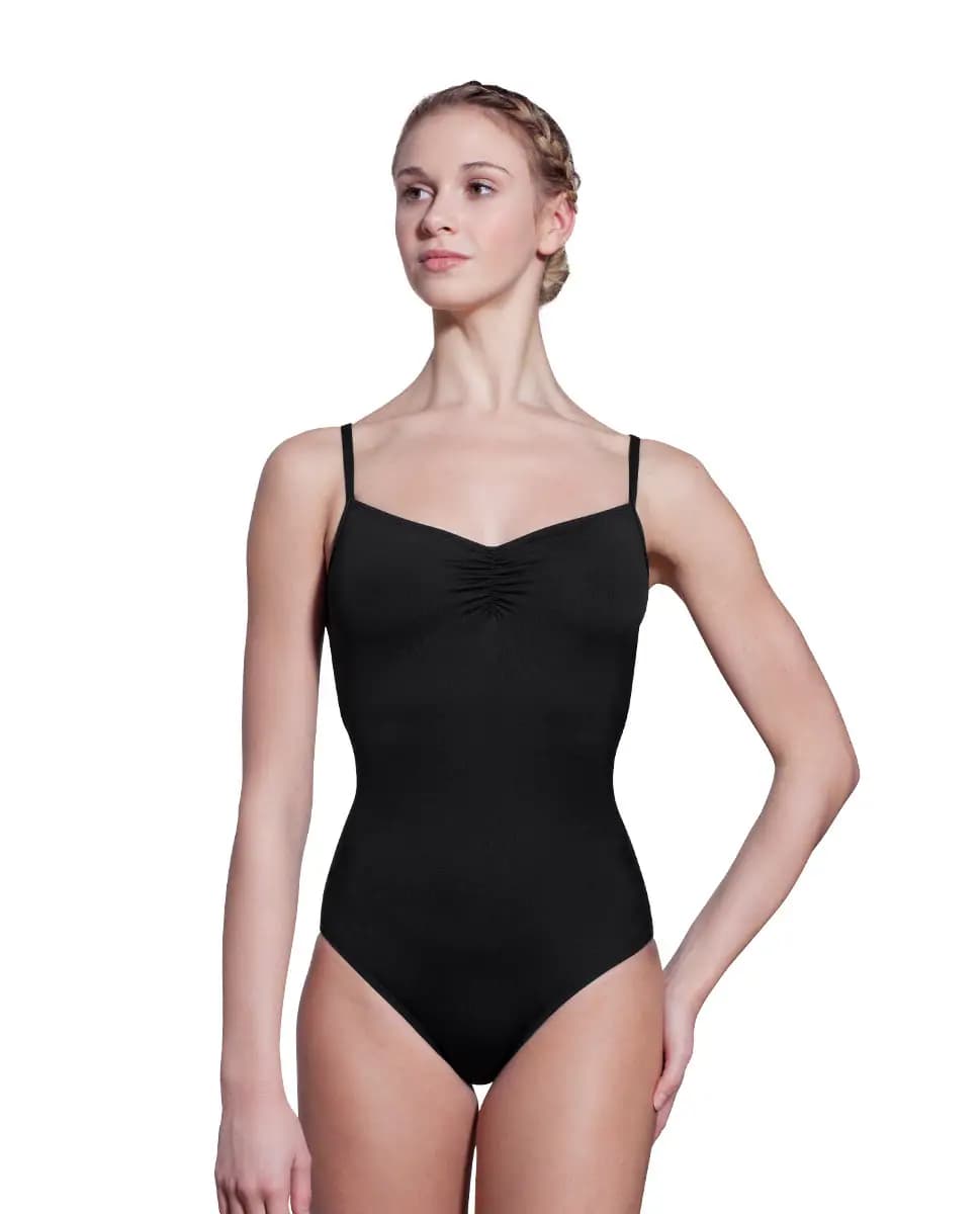Sophia Camisole Gathered Leotard