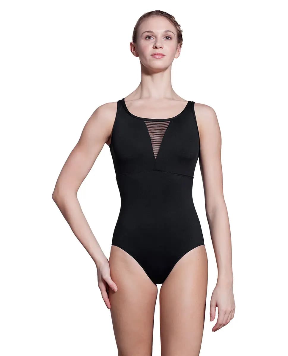 Stephanie Scoop Neck Leotard