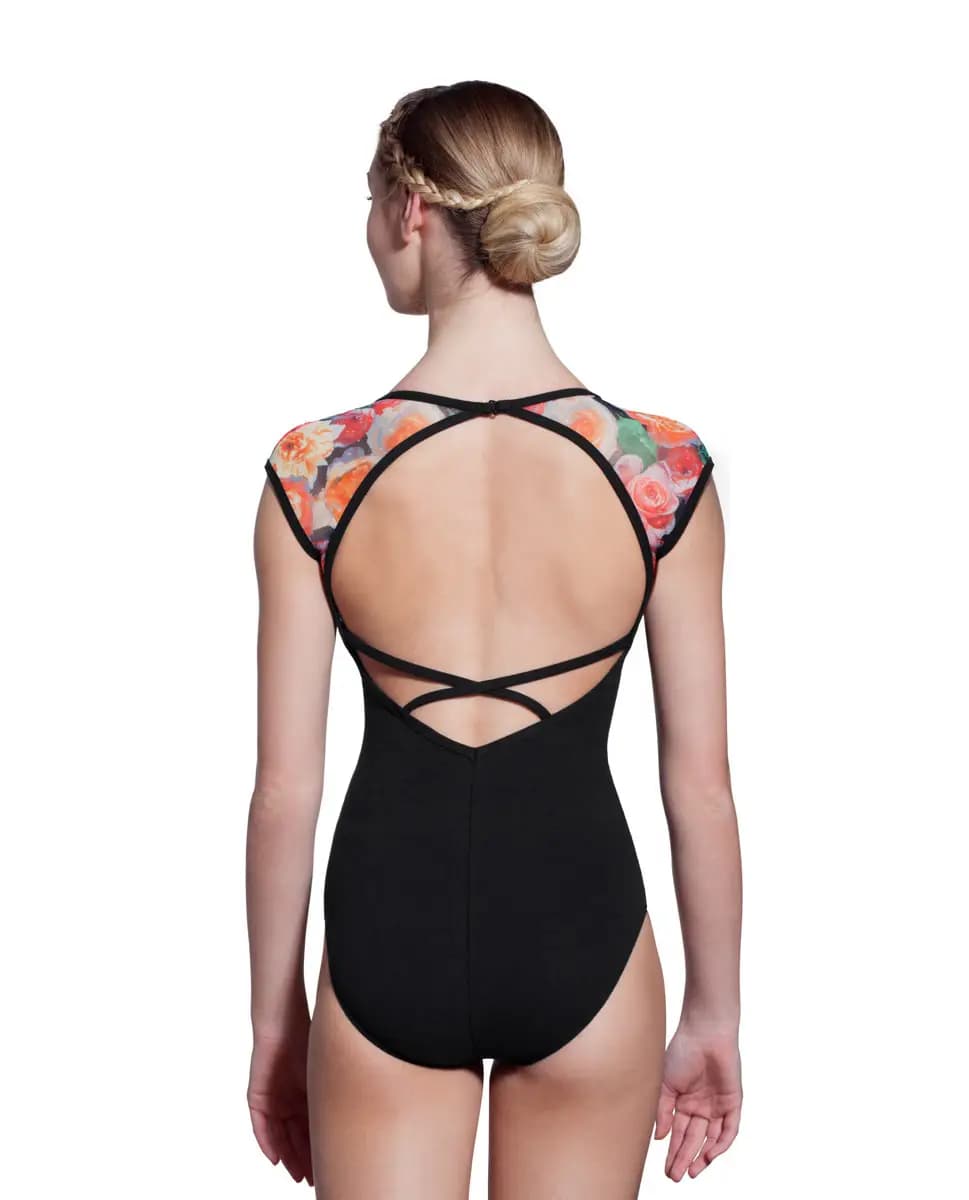 Angel Cap Sleeve Leotard