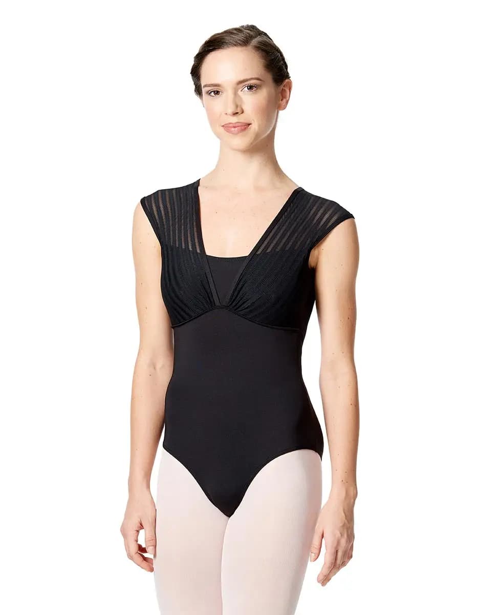 Cap Sleeves Leotard Albina