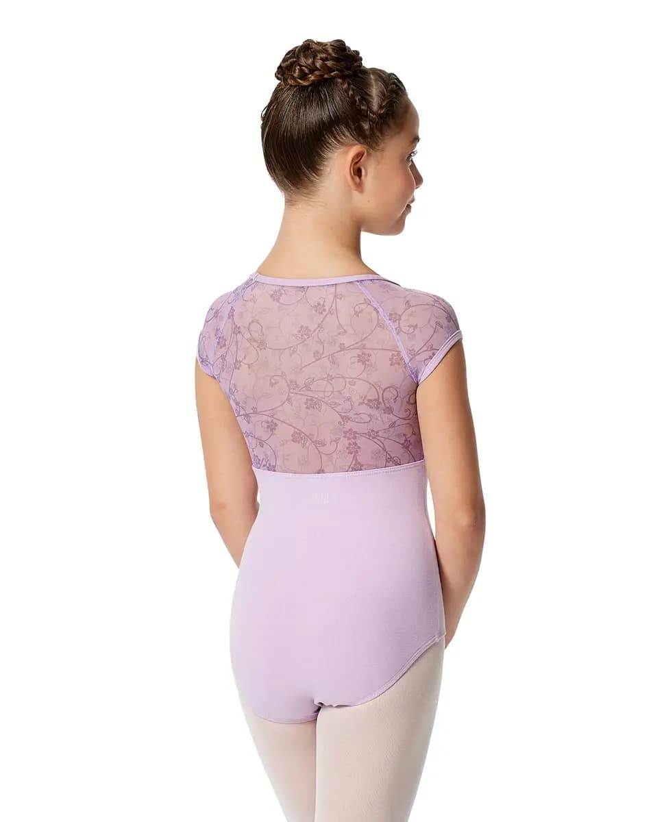 Girls Cap Sleeve Leotard Amita