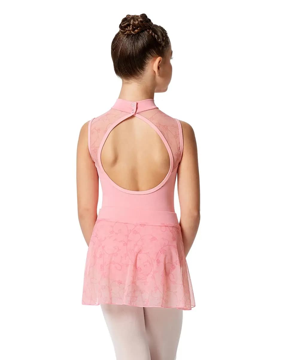 Girls Floral Mesh Skirt Melania