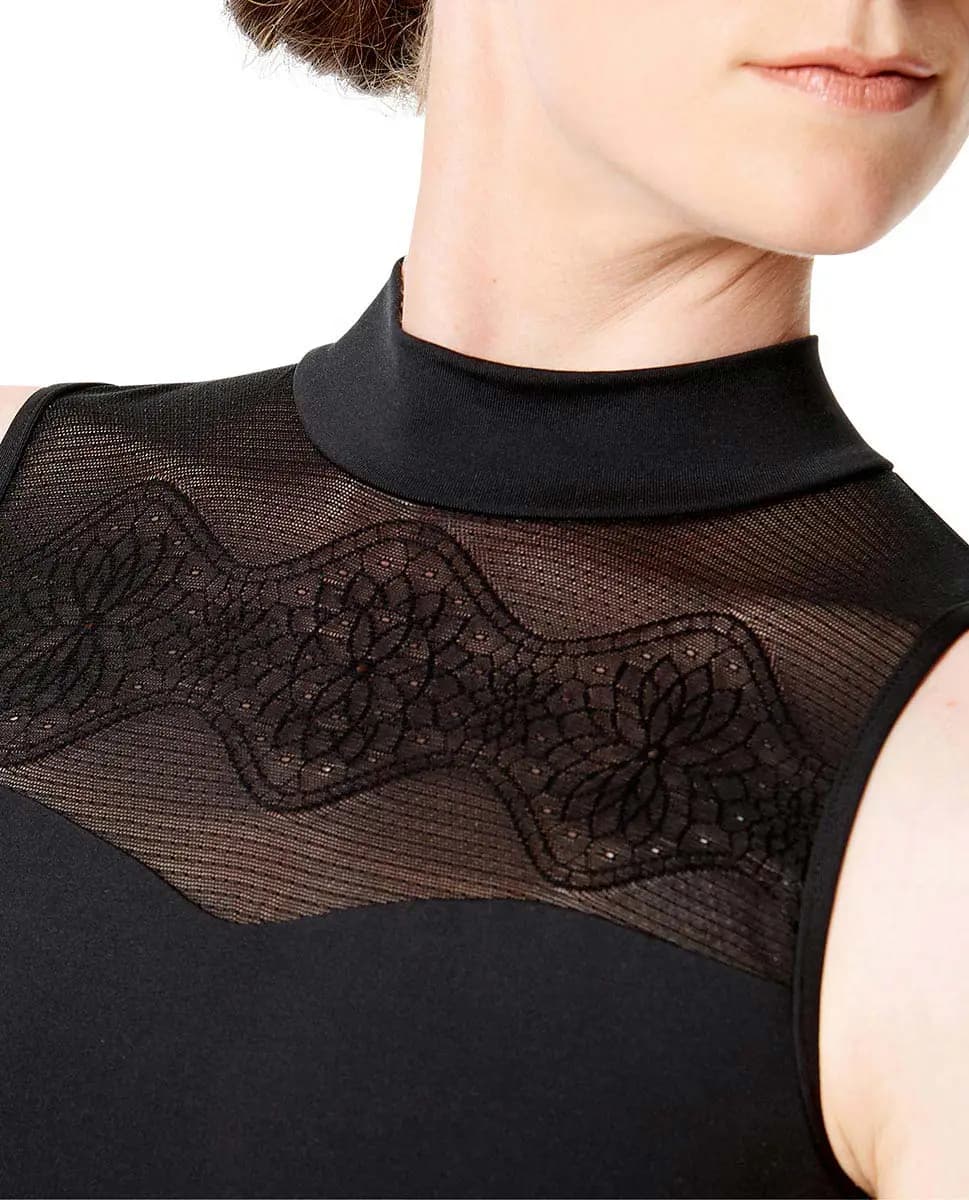 Mock Neck Tank Leotard Marissa