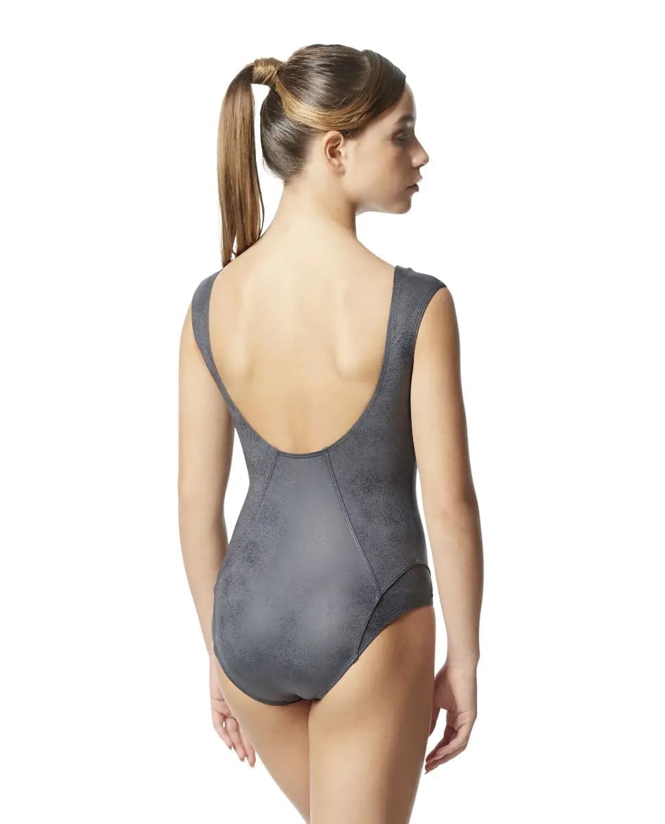 Girls Cap Sleeve Leotard Corinne
