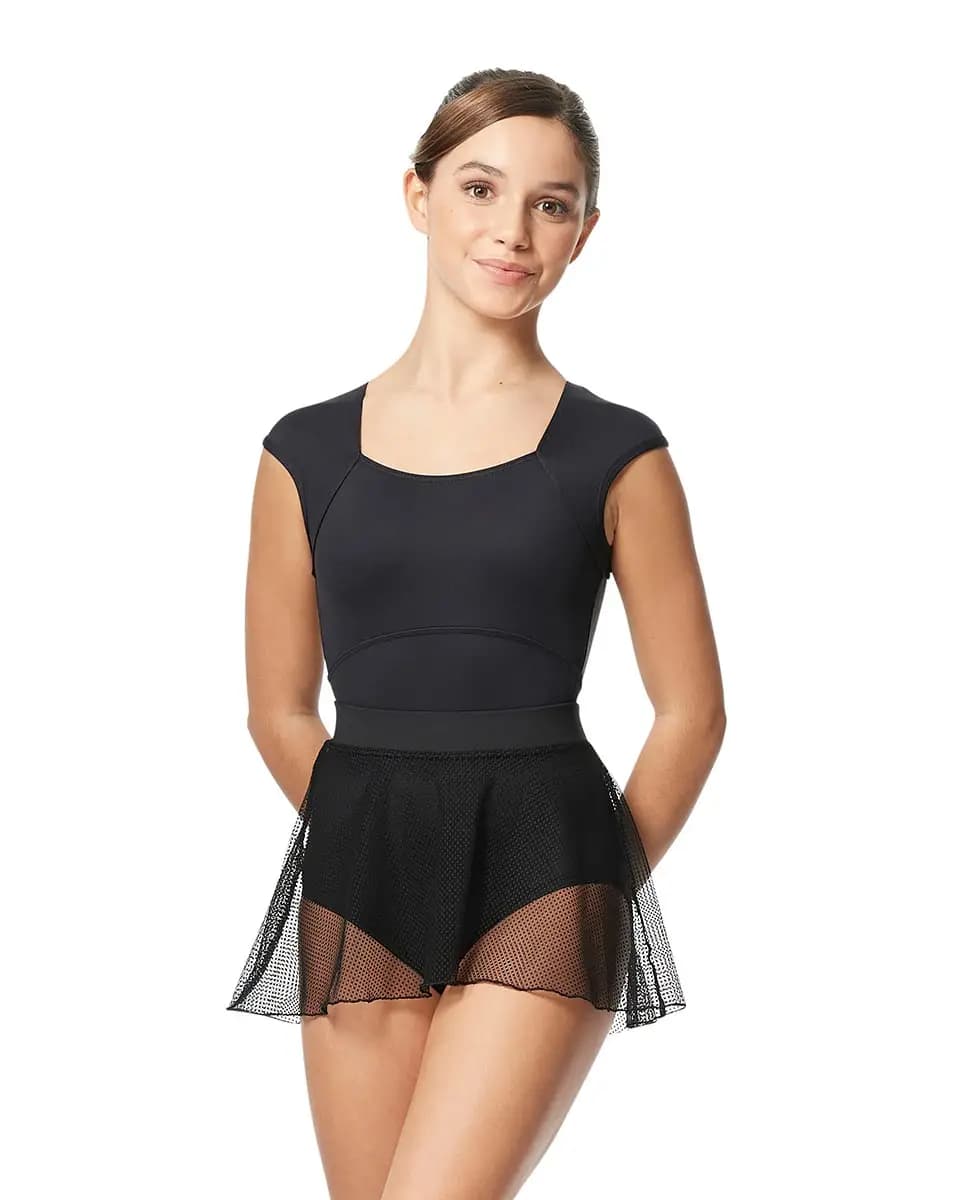 Girls Pull On Lace Mesh Dance Skirt Denice