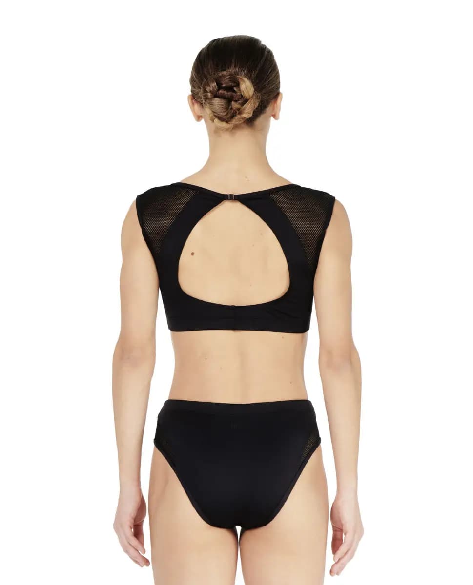 Womens Cap Sleeve Dance Top Chloe