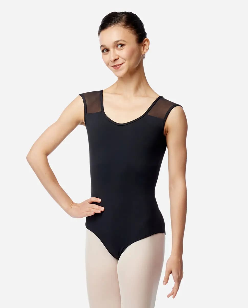 Womens Cap Sleeve Leotard Amara
