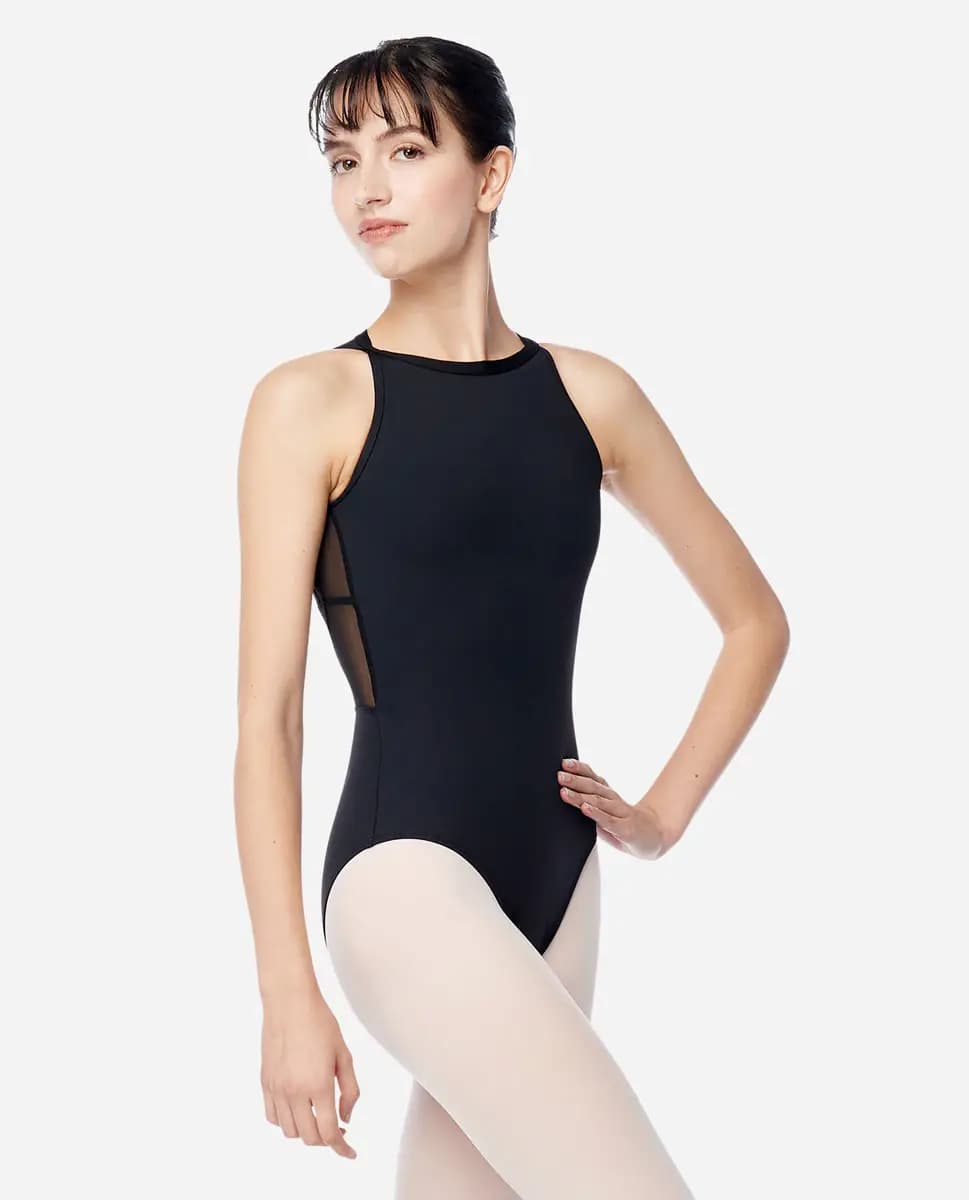 Womens High Neck Leotard Freya