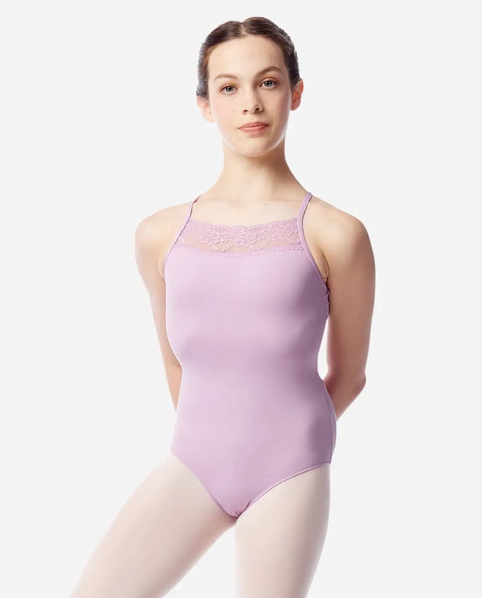 Girls Open Camisole Leotard Alexandra