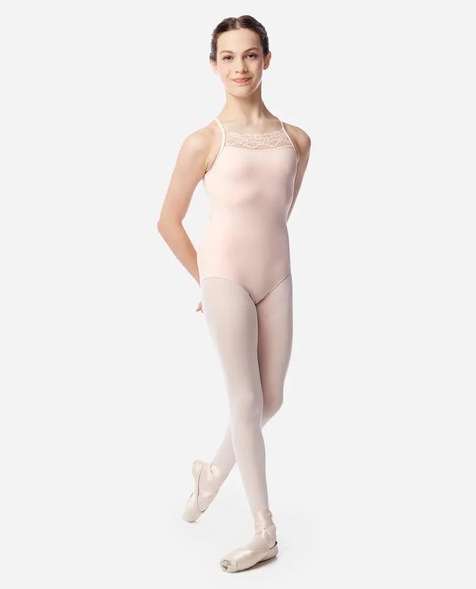 Girls Open Camisole Leotard Alexandra