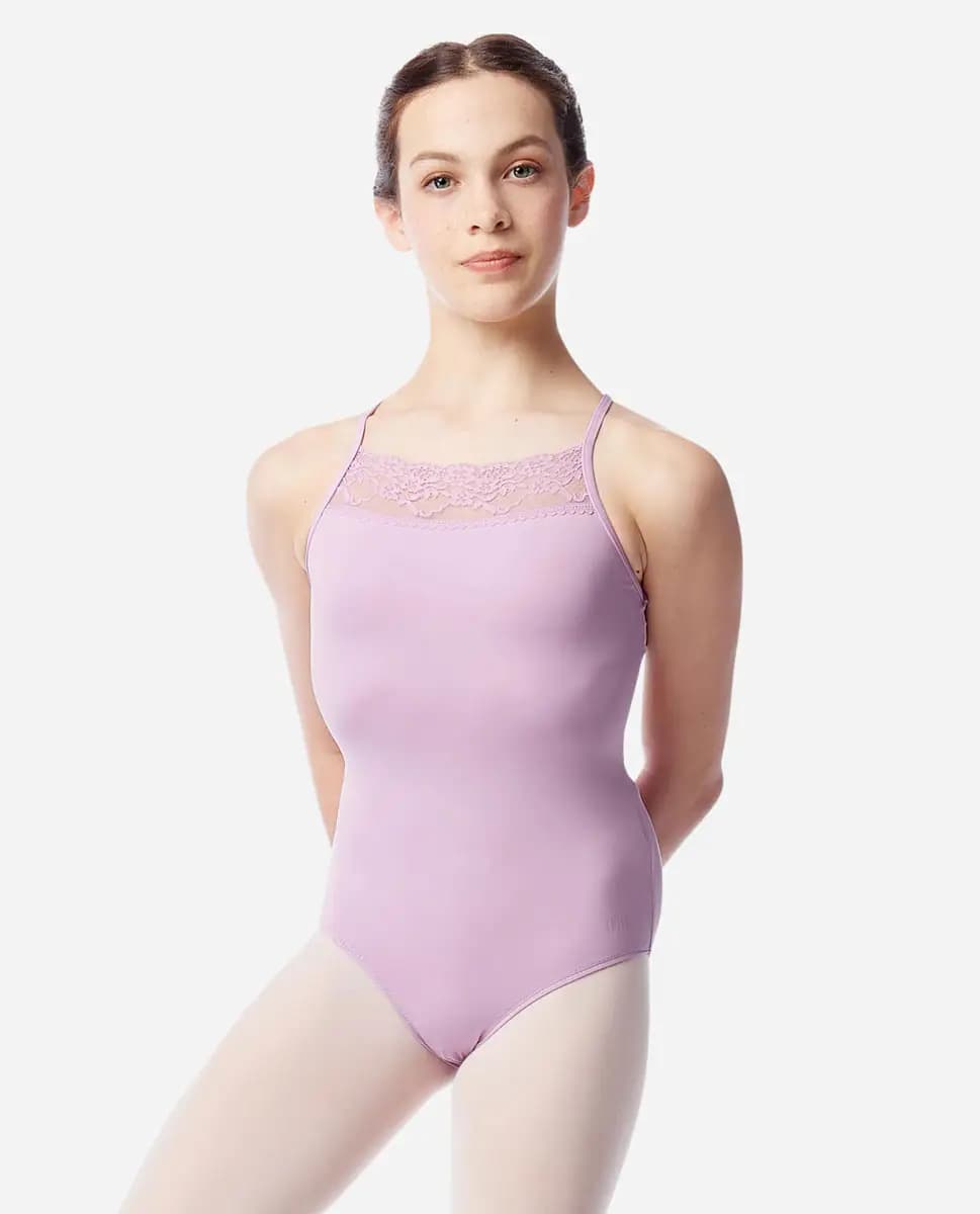 Girls Open Camisole Leotard Alexandra