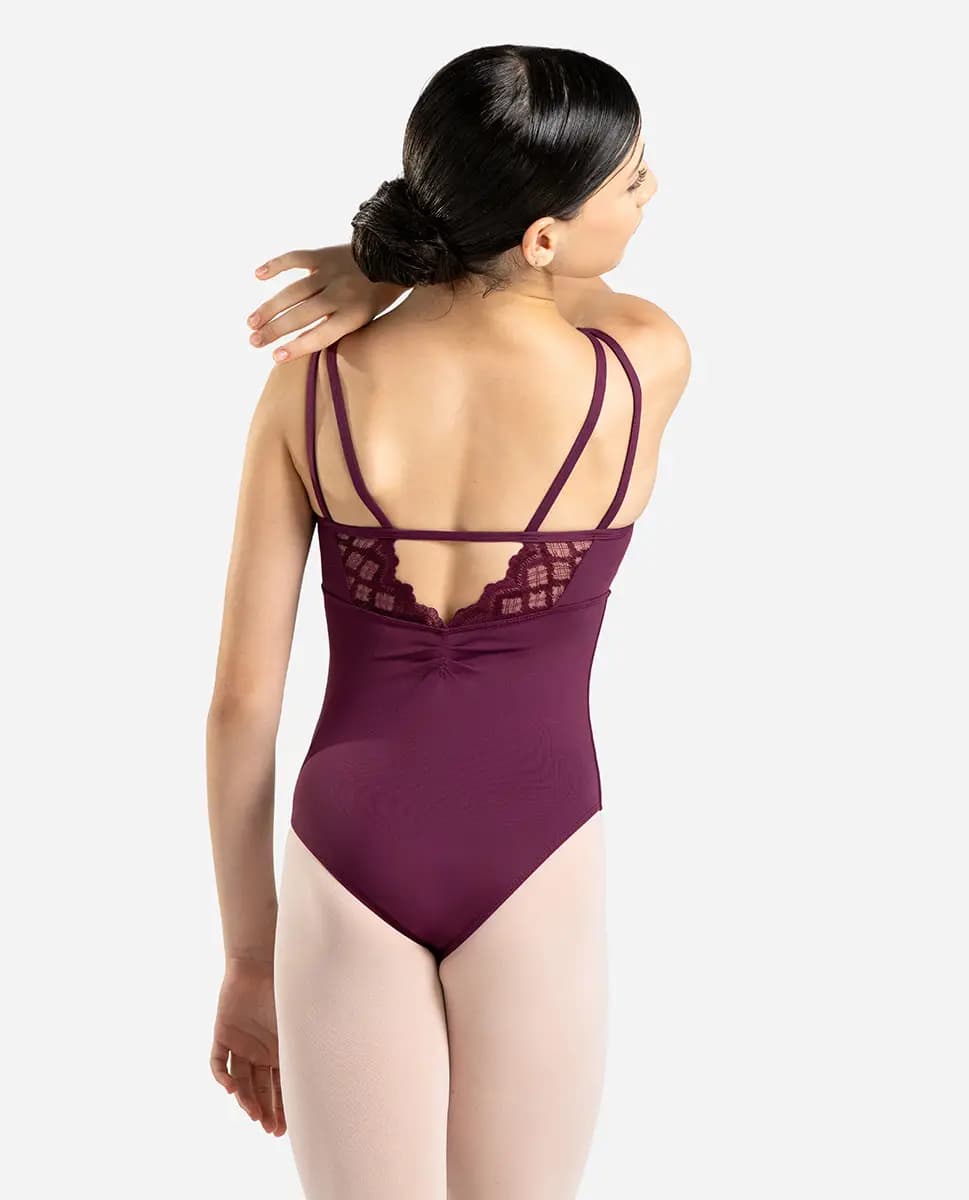 Girls High Neck Leotard Abelia