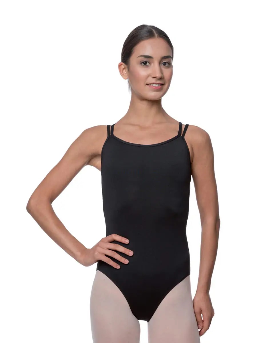 Double Strapped Camisole Microfiber Dance Leotard Nina
