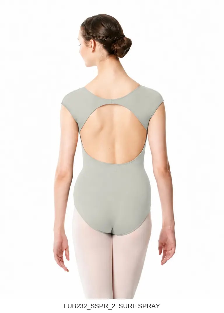 Cap Sleeve Microfiber Dance Leotard Hensely - View 22
