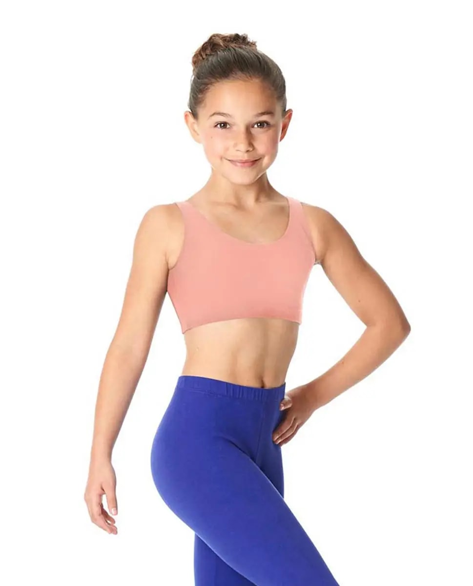 Girls Brushed Cotton Tank Dance Bra Beatrice
