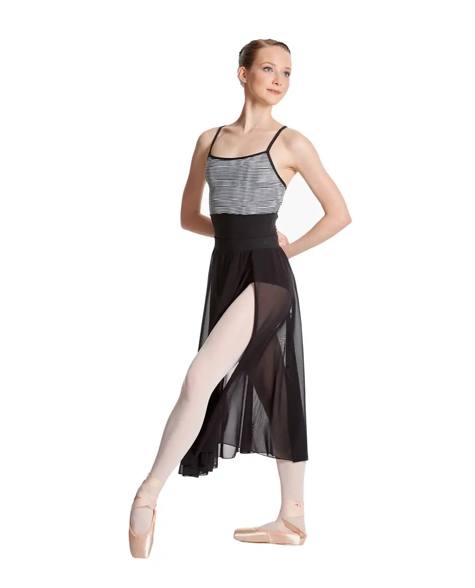 Mesh Side slit Sheer Skirt Bella