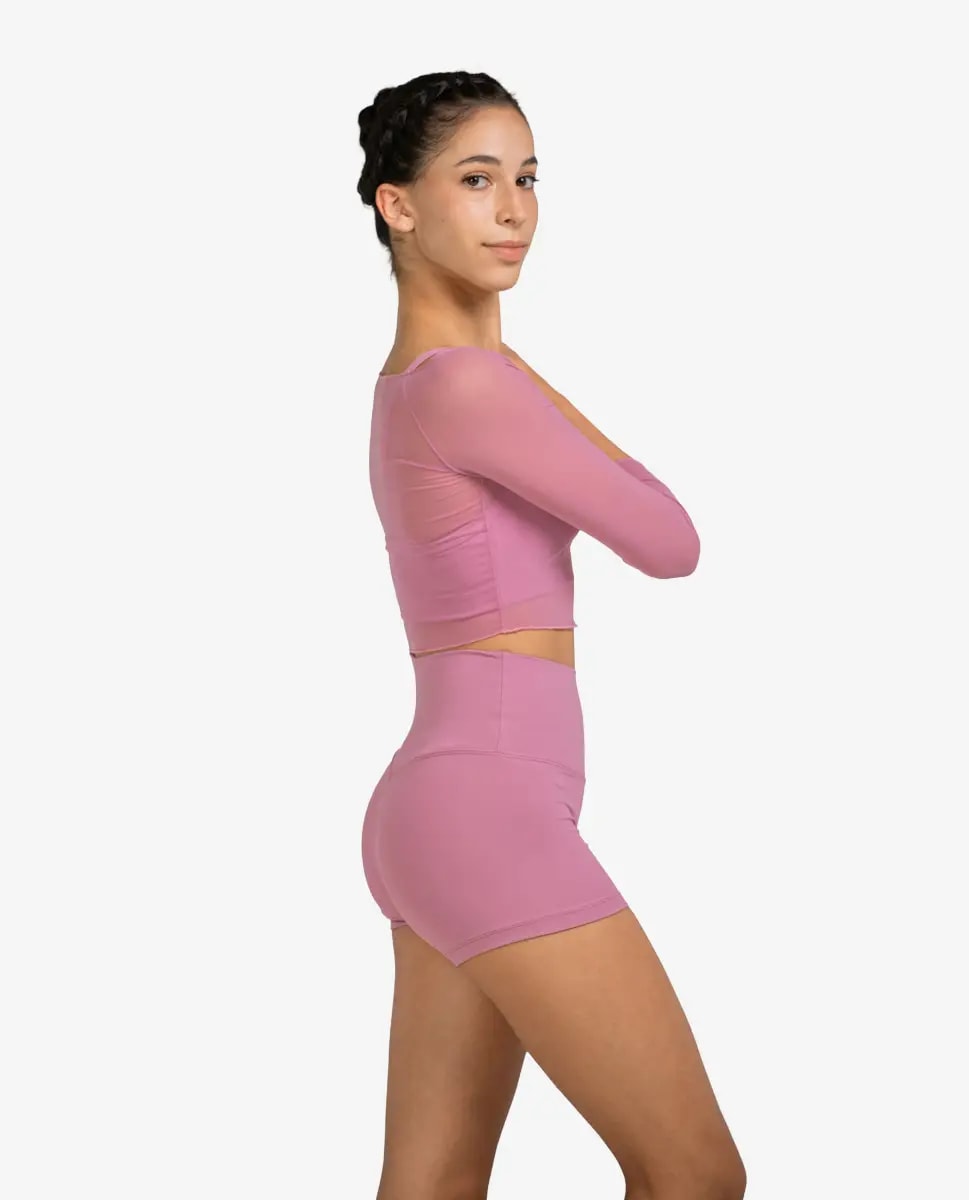 Women Mesh Cropped Top Isla