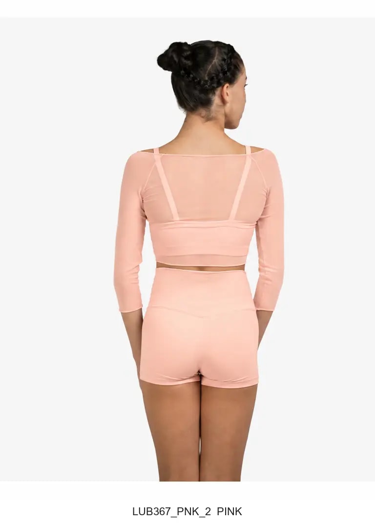 Women Mesh Cropped Top Isla - View 6