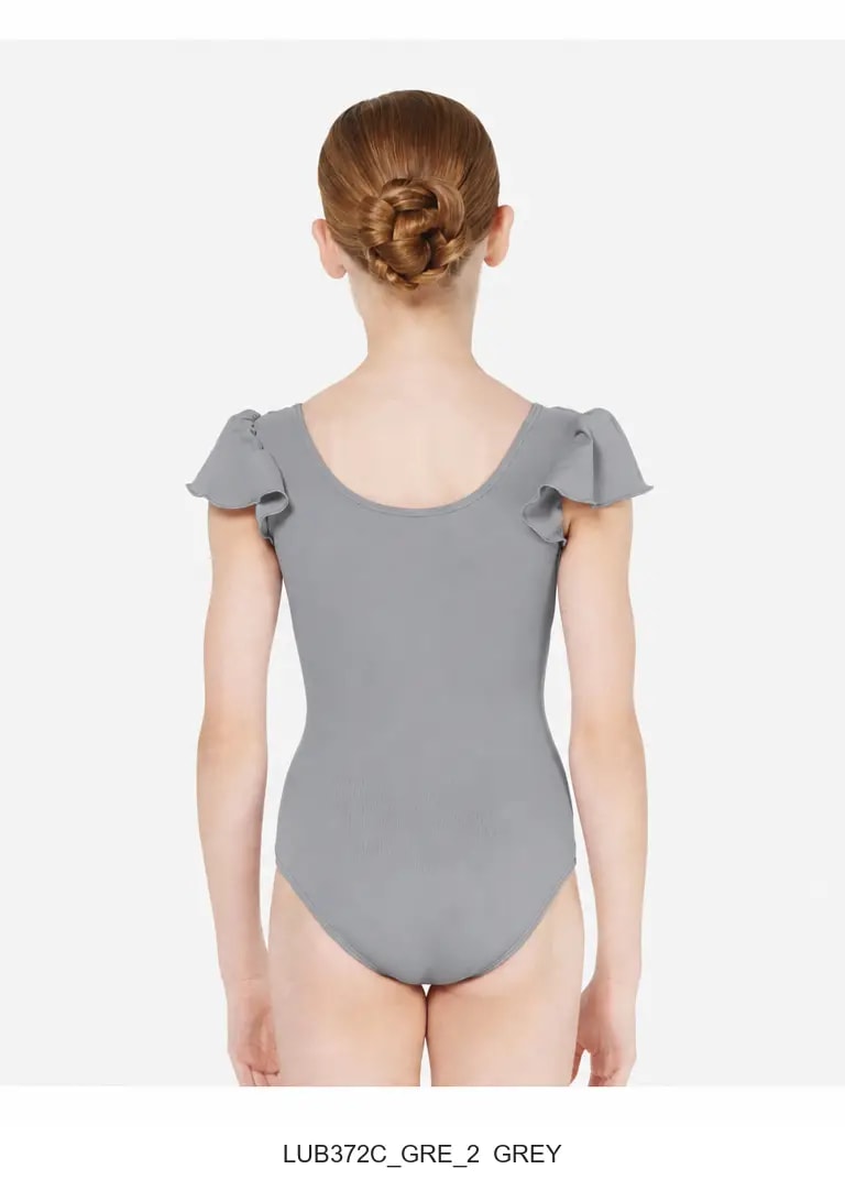 Girls Flutter Sleeve Leotard Andrea - View 49
