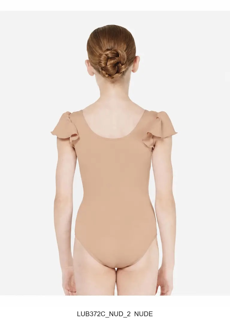 Girls Flutter Sleeve Leotard Andrea - View 65