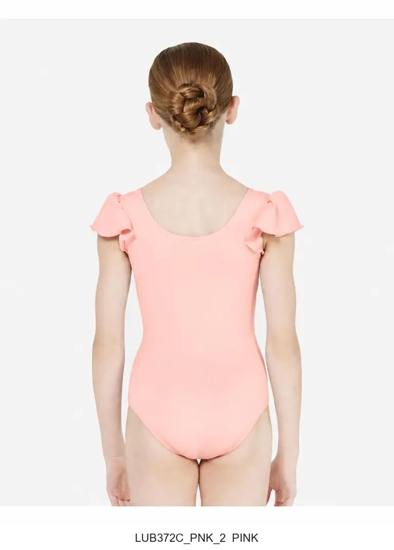 Girls Flutter Sleeve Leotard Andrea - View 69