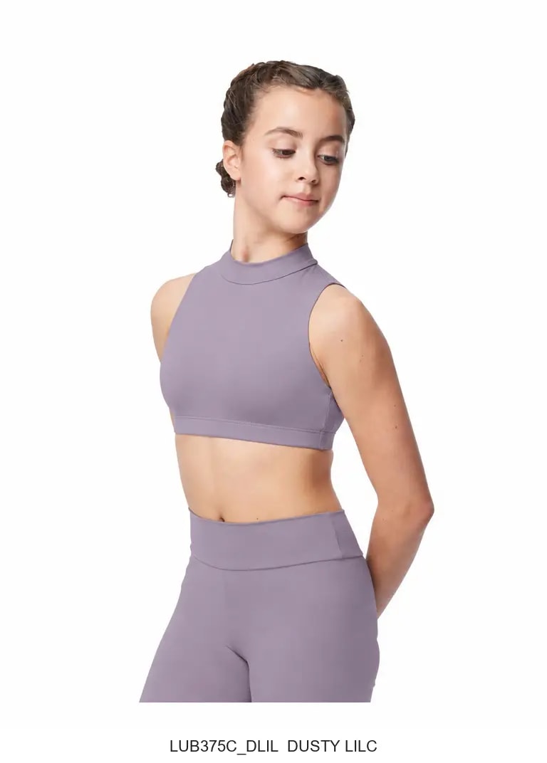 Girls Mock Neck Bra Bayusha - View 9