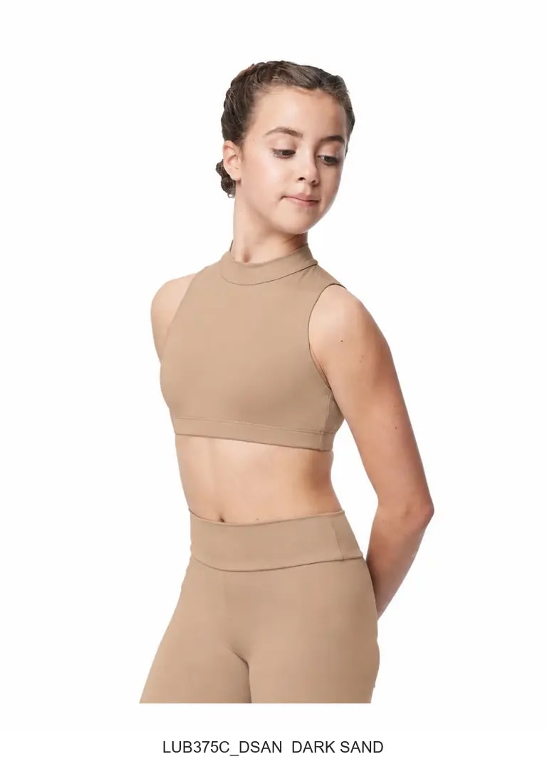 Girls Mock Neck Bra Bayusha - View 11