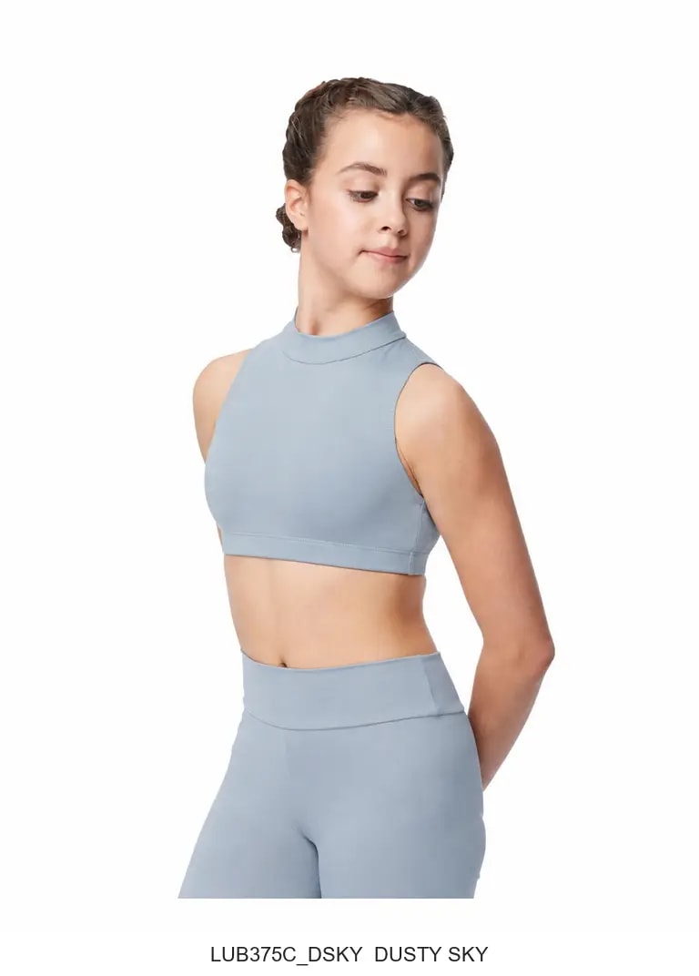 Girls Mock Neck Bra Bayusha - View 13