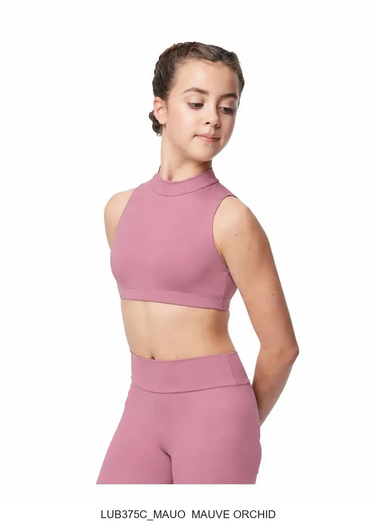 Girls Mock Neck Bra Bayusha - View 17