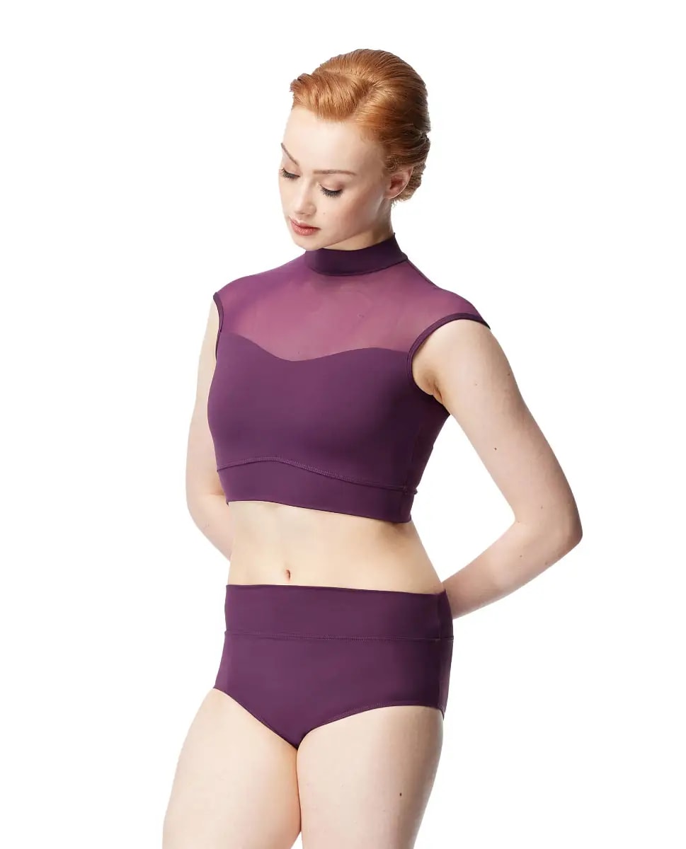 Mock Neckline Bra Acelin