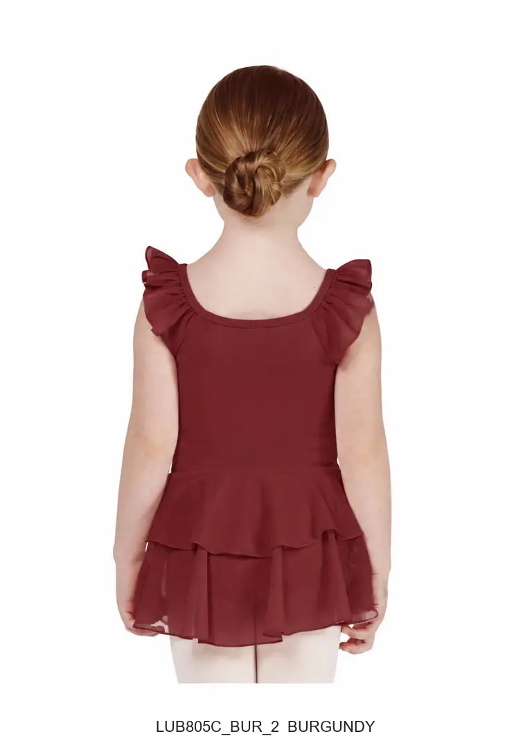 Girls Skirted Ballet Leotard Catelyn - View 7