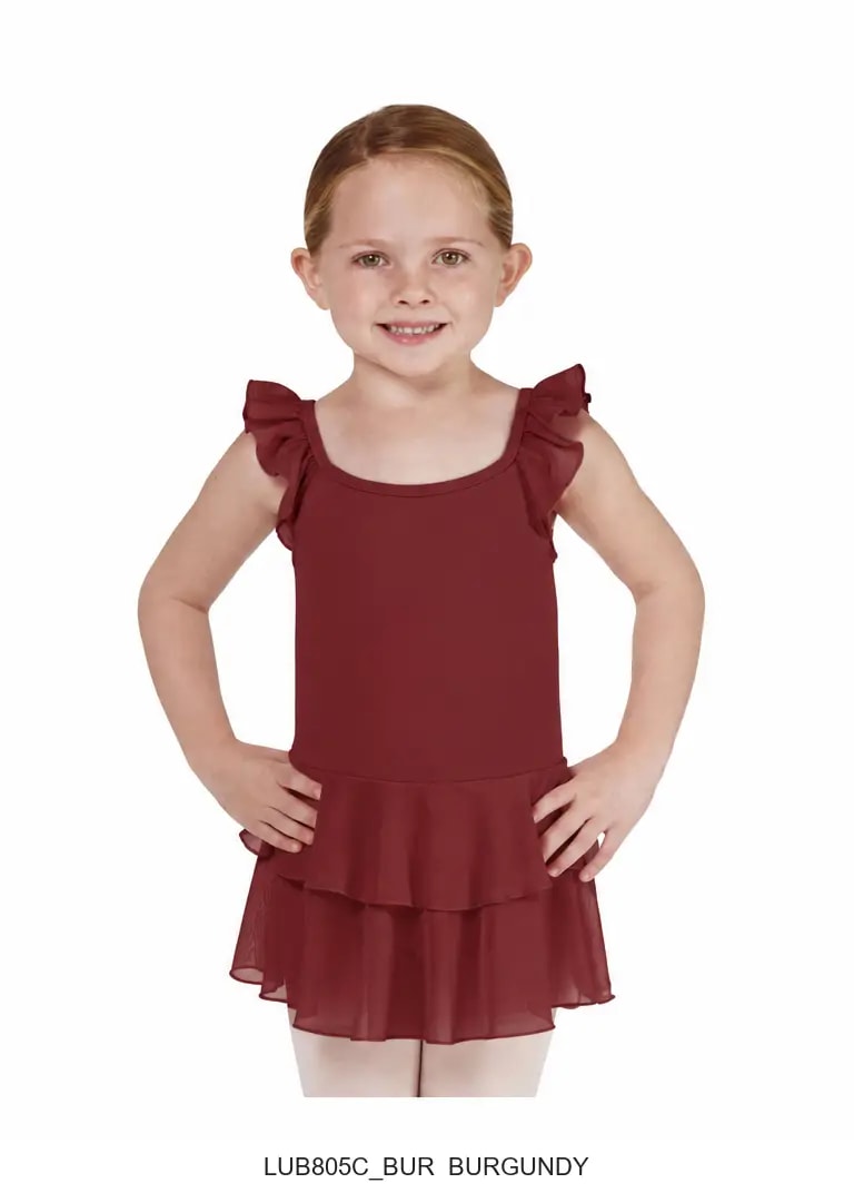 Girls Skirted Ballet Leotard Catelyn - View 8
