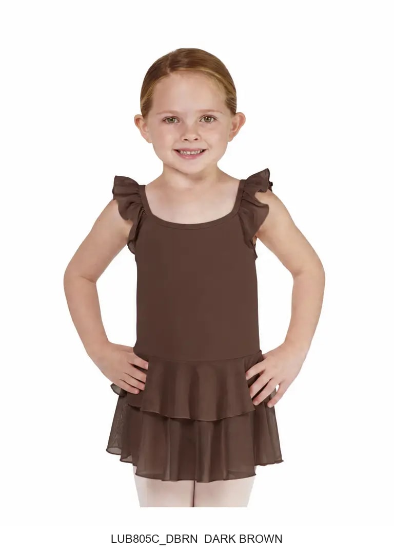 Girls Skirted Ballet Leotard Catelyn - View 16