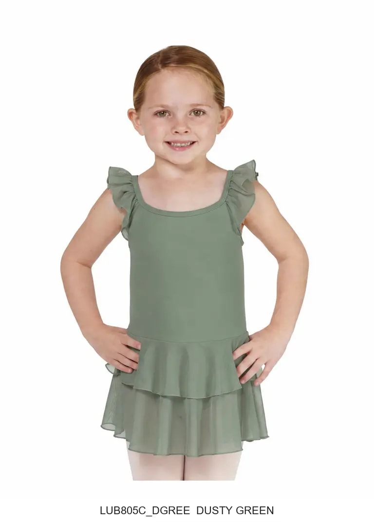 Girls Skirted Ballet Leotard Catelyn - View 20