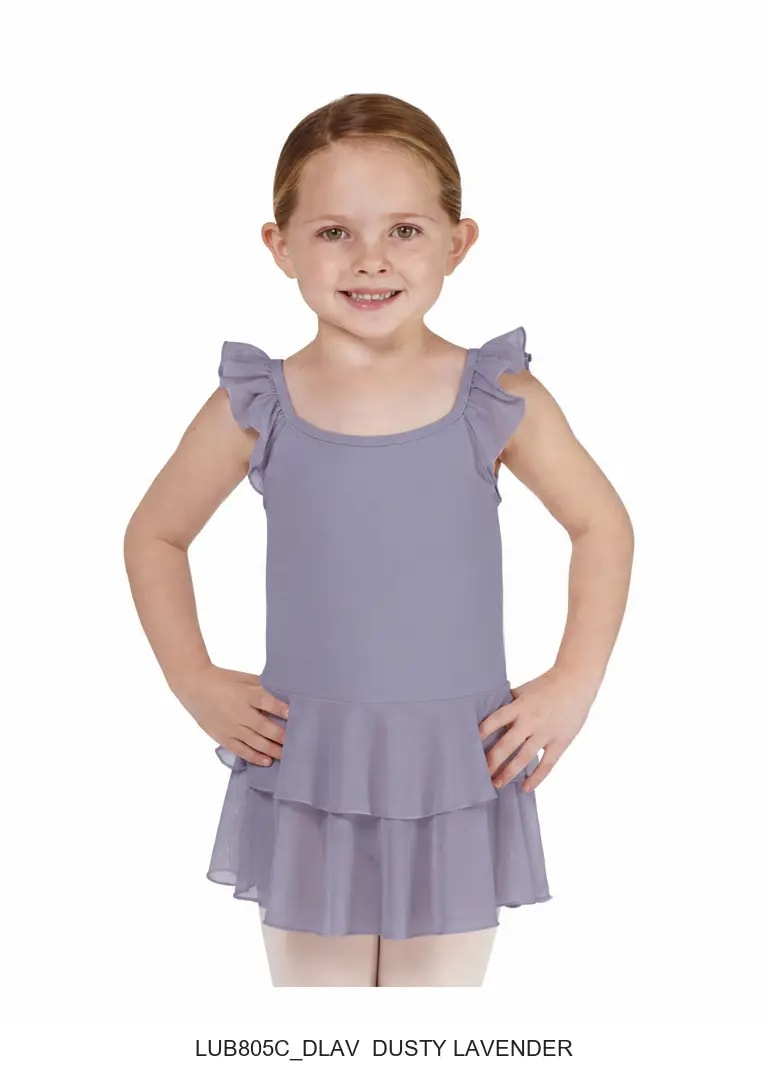 Girls Skirted Ballet Leotard Catelyn - View 24