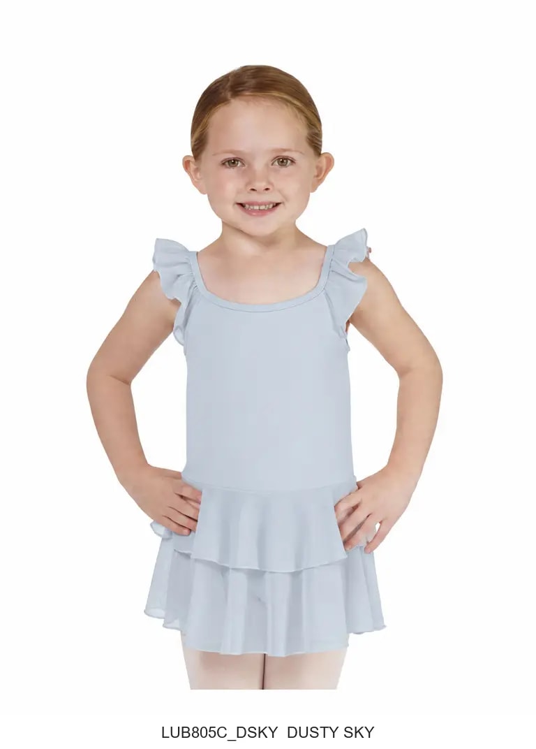Girls Skirted Ballet Leotard Catelyn - View 34
