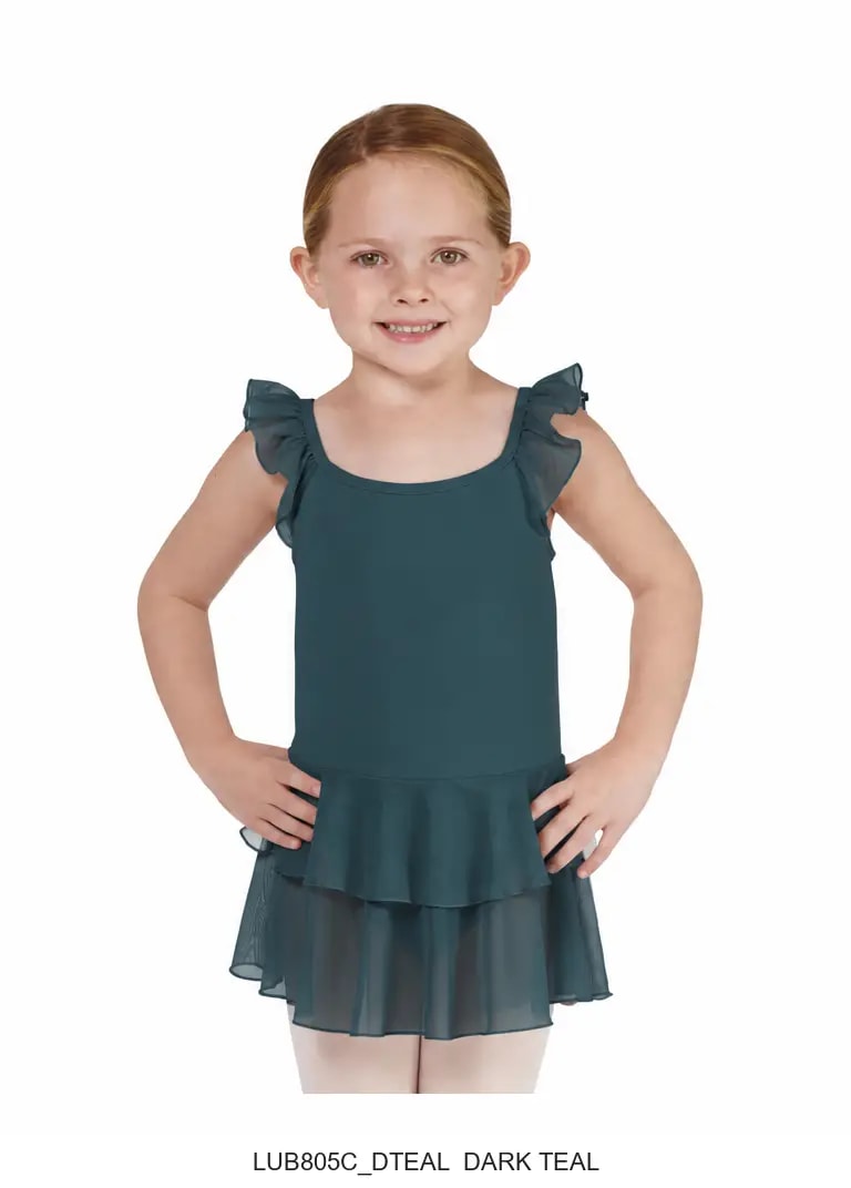 Girls Skirted Ballet Leotard Catelyn - View 36