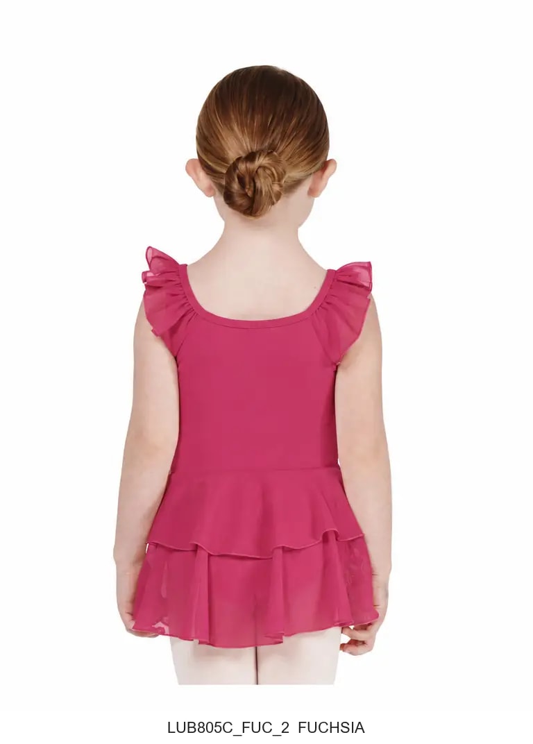 Girls Skirted Ballet Leotard Catelyn - View 37