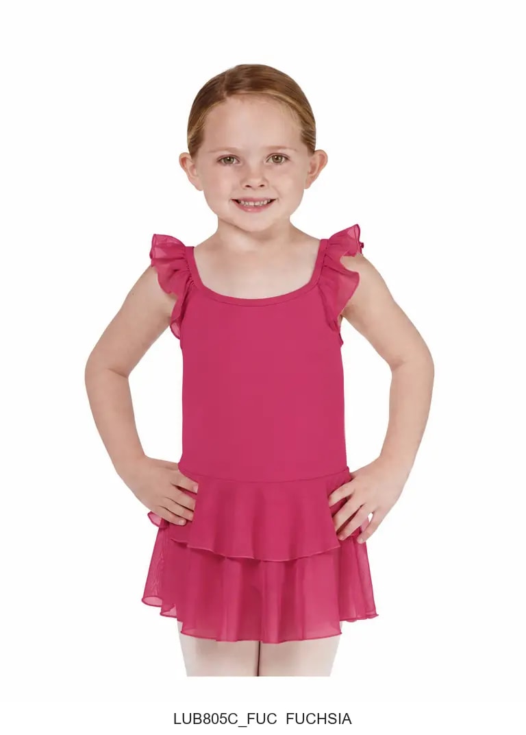 Girls Skirted Ballet Leotard Catelyn - View 38