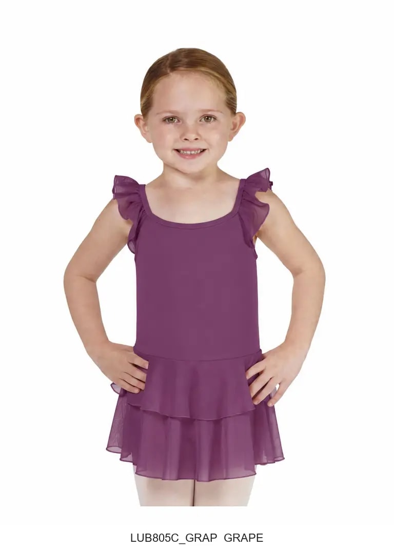 Girls Skirted Ballet Leotard Catelyn - View 40