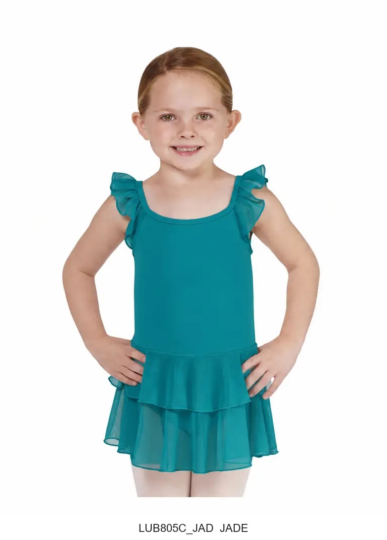 Girls Skirted Ballet Leotard Catelyn - View 44