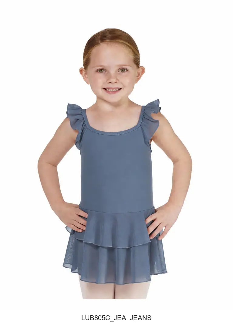 Girls Skirted Ballet Leotard Catelyn - View 46