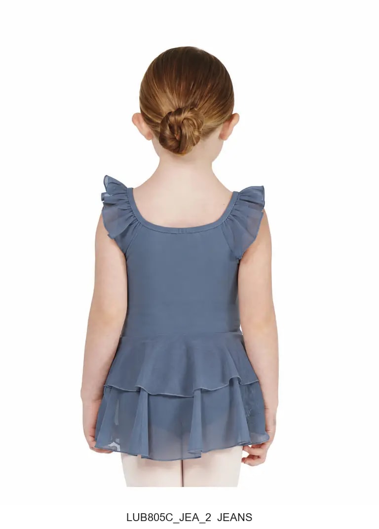 Girls Skirted Ballet Leotard Catelyn - View 45